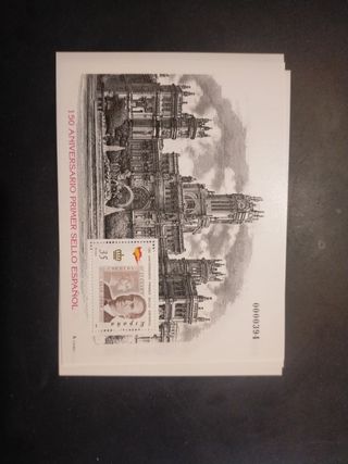 Carnets sellos 150 Aniv. primer sello 