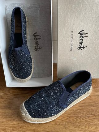 Alpargatas brillantina