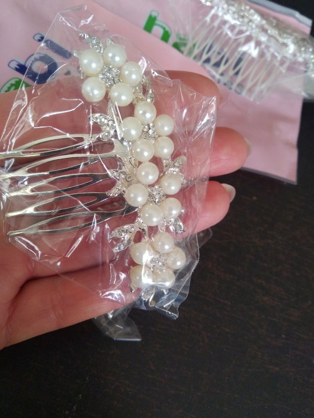 Peinetas a juego novia o boda