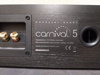 5 altavoces Mordaunt-short Carnival (central + 4)