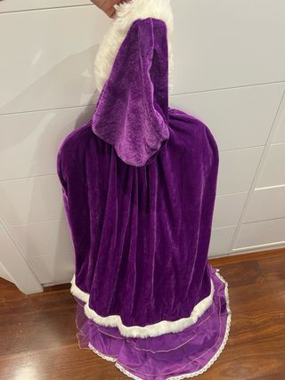 Disfraz Rapuncel con capa y zapatos