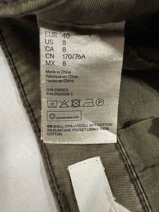 Pantalón cargo de HM