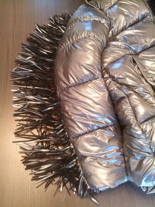 Abrigo Invierno Plateado