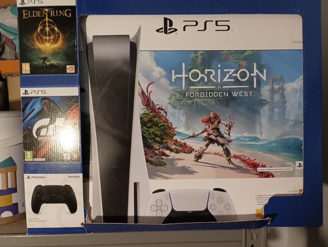 Caja vacía de play station 5