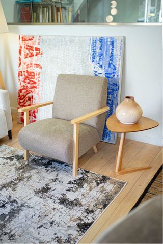 Butaca Sofa Tela Topo
