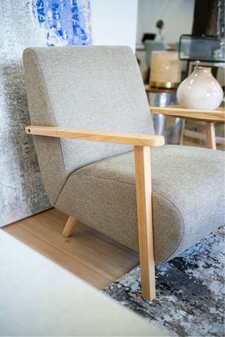 Butaca Sofa Tela Topo