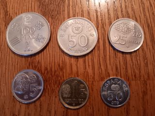 Lote monedas España 82