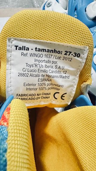 Patines linea niño/a NUEVOS