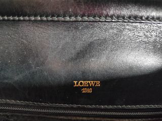 Bolso vintage Loewe 1846 negro