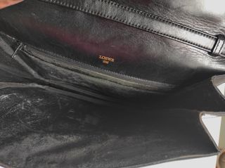 Bolso vintage Loewe 1846 negro