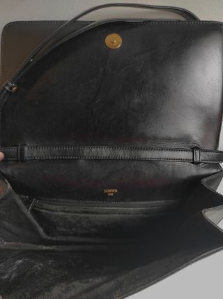 Bolso vintage Loewe 1846 negro