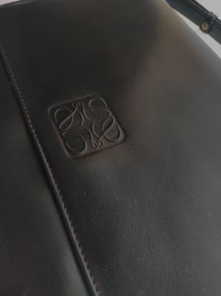 Bolso vintage Loewe 1846 negro