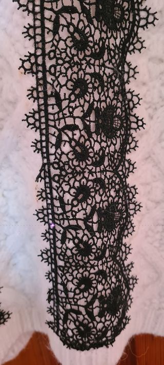 Jersey con encaje de Tintoretto