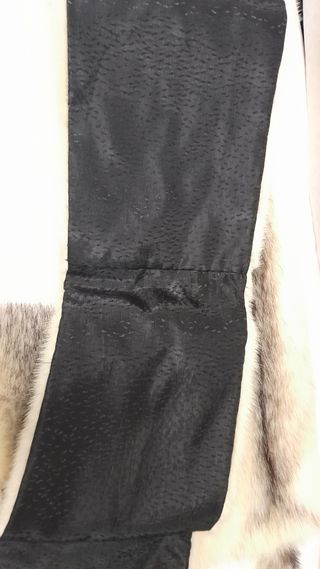 Collo stola scialle vison vera pelle