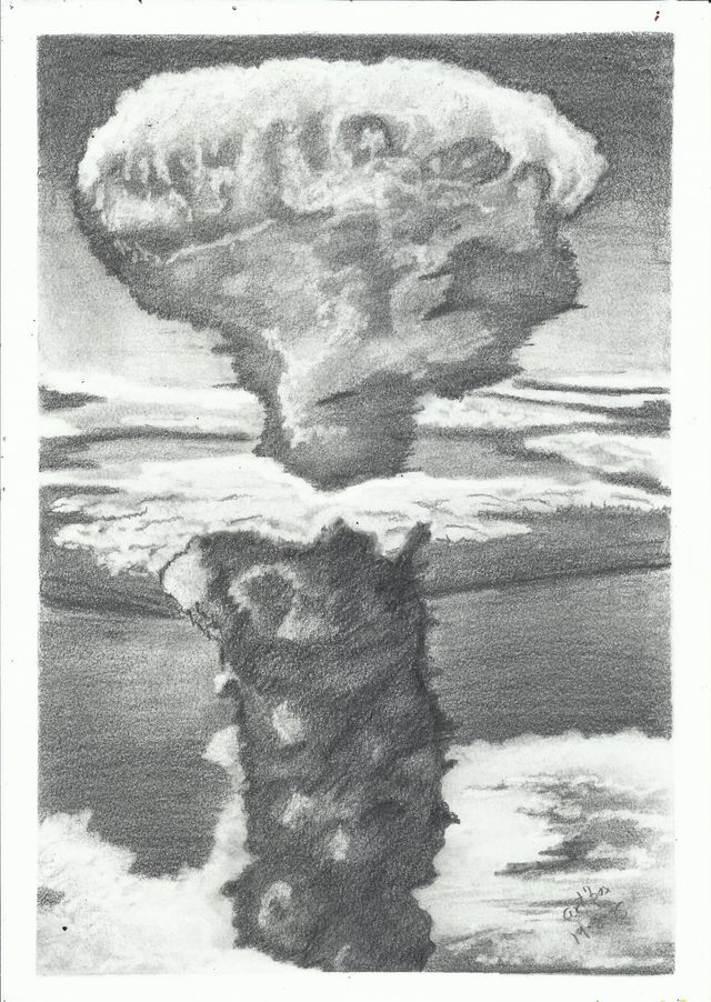 Cuadro dibujo de Grafito sobre papel