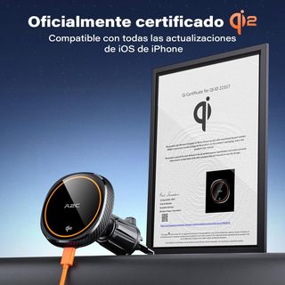 Soporte cargador coche