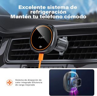Soporte cargador coche