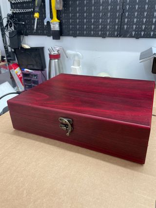 Set somelier scatola in legno