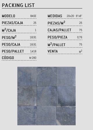 Porcelanico fondant blue