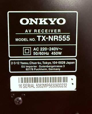 Onkyo TX-NR 555