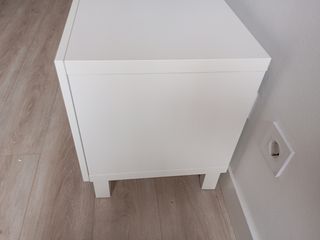 Mueble ikea besta. blanco con cajones