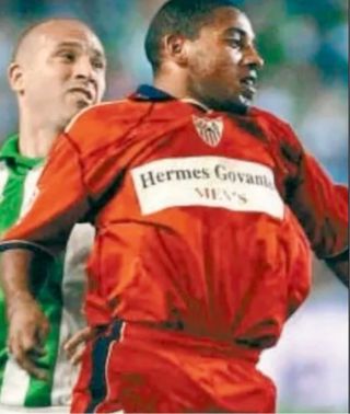 Camiseta Sevilla futbol Match Retro 2002 