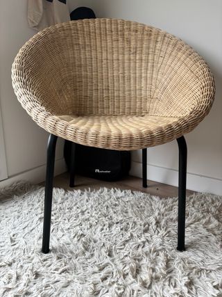 Sillón asiento redondo