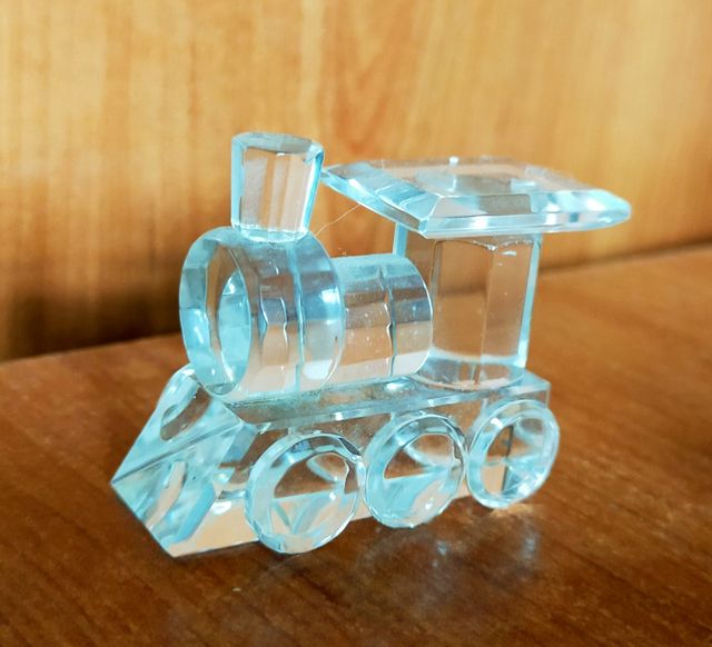 Figura tren cristal