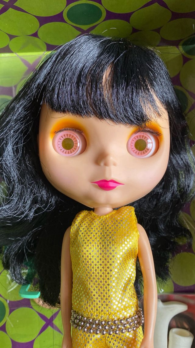 Blythe All Gold in One Goldie takara bl muñeca