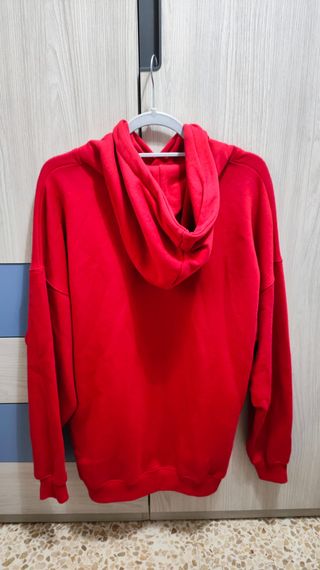 Sudadera Team Heretics oversize roja L