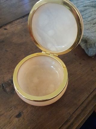 Cofanetto portagioie antico di alabastro