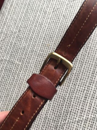 Cinturon de piel de 1 metro de largo