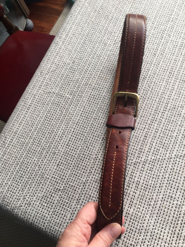 Cinturon de piel de 1 metro de largo