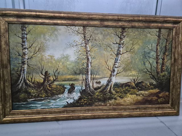 Cuadro paisaje de Abel