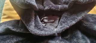 Abrigo de pelo sintetico Zara