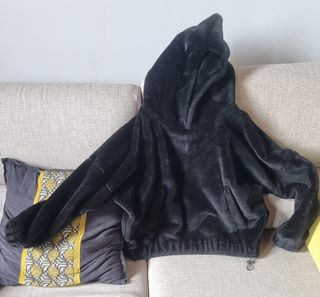 Abrigo de pelo sintetico Zara