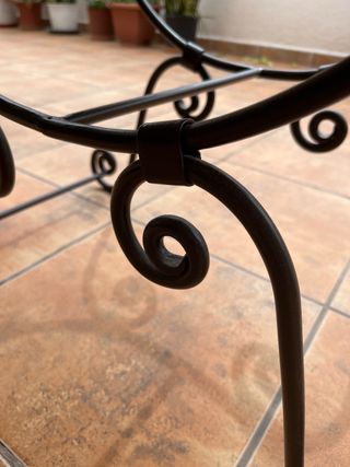 Sillon de forja para decoracion o uso