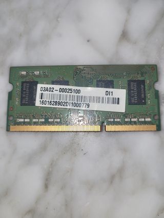 Memoria Ram SODIMM DDR3 4 GB 1600Mhz