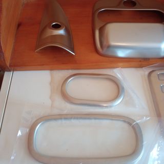 Embellecedores Smart cromados interior 