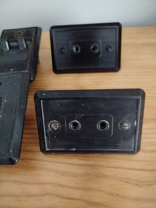 INTERRUPTORES Y ENCHUFES ANTIGUOS