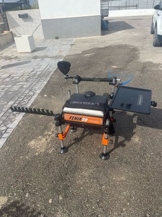 Caña de pesca y accesorios