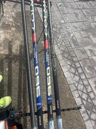 Caña de pesca y accesorios