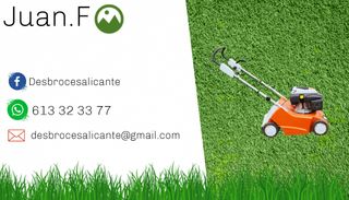 Desbroces y limpieza de terrenos