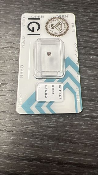 Diamante Natural I1 0,08 QUILATES