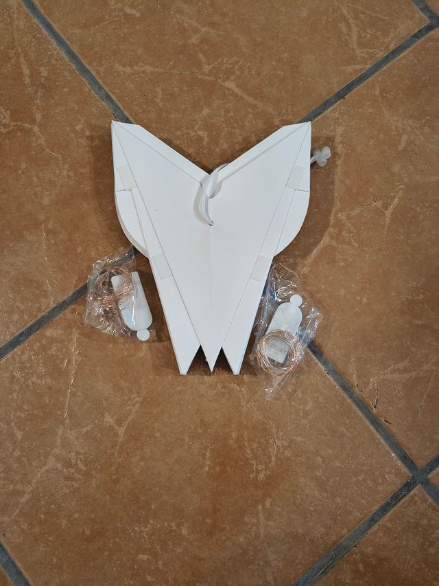 Stella di natale illuminata per interni