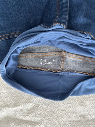Vaquero azul premama talla 38