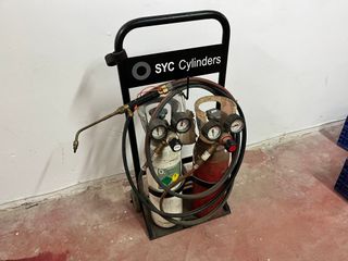 Equipo de soldadura autógena Oxígeno Acetileno