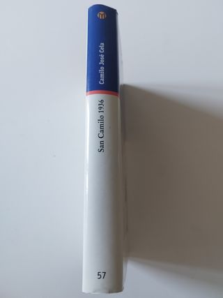 San Camilo 1936. Novela de Camilo José Cela