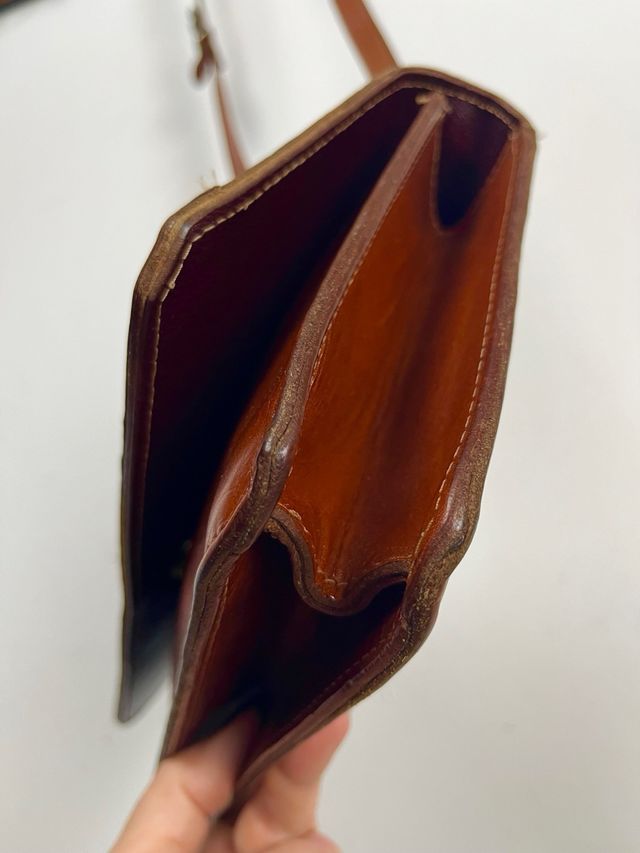 Borsa a tracollo in cuoio