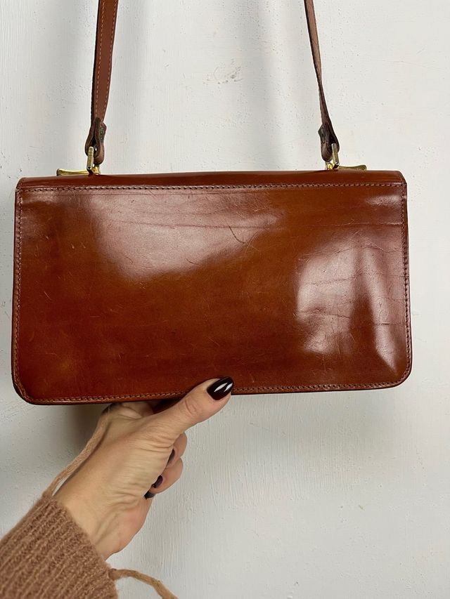 Borsa a tracollo in cuoio